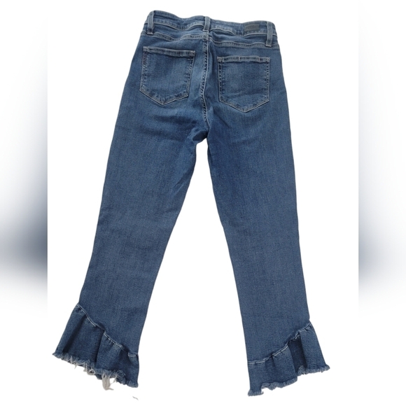 PAIGE Women's Flora Straight Jeans - Picture 6 of 8